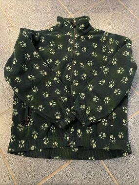 Jack Wolfskin Green Fleece ZipUp Jacket XS